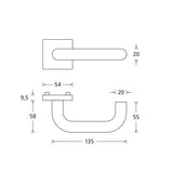 Drueckergarnitur_Scoop_1104_Quadratrosette_Edelstahl_poliert_Skizze